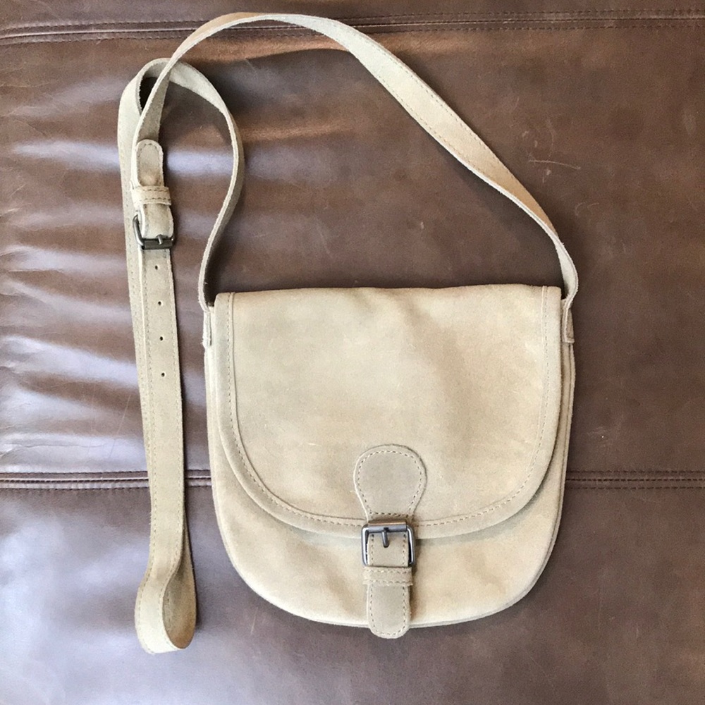 Urban Outfitters BDG suede purse, soft beige